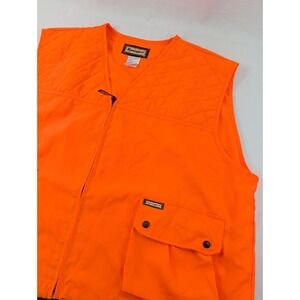 Remington Vest Size 3X Orange Hi Vis  Hunting With‎ Game Full Zip